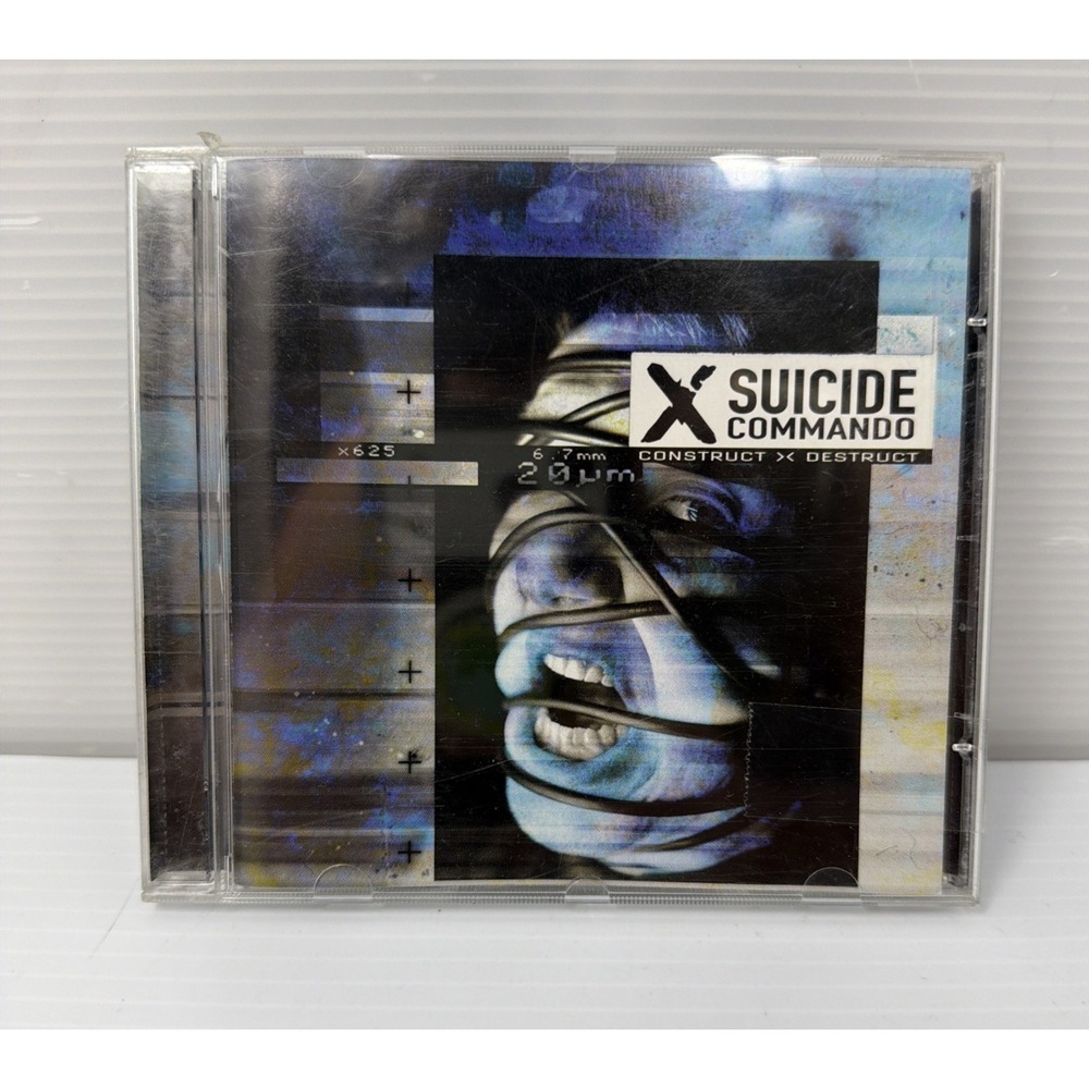 SUICIDE COMMANDO - Construct/destruct - CD - Rare Tested Working